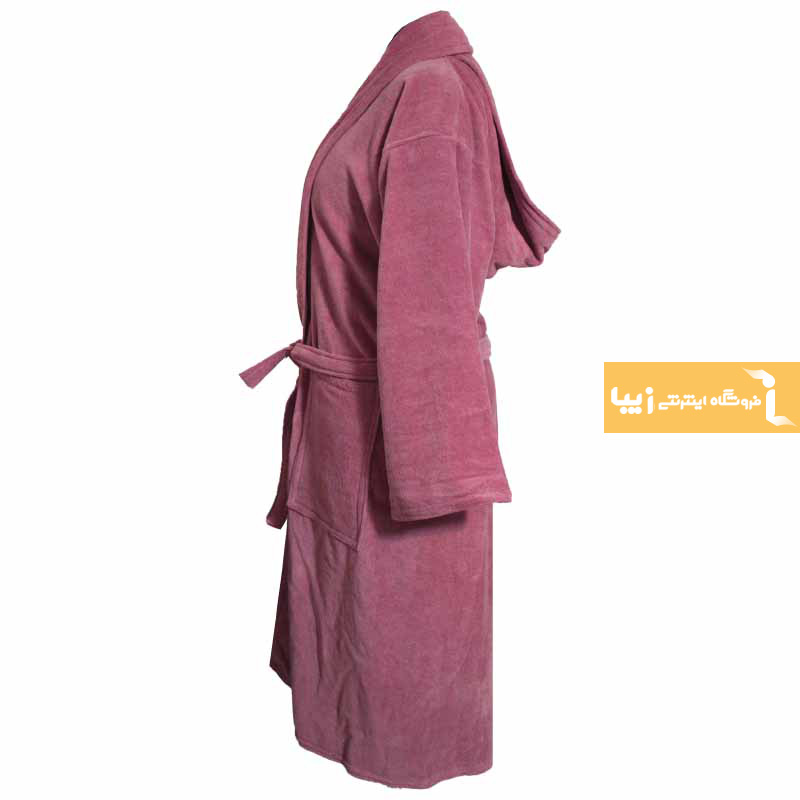 حوله تن پوش مدل دنیز رنگ صورتی