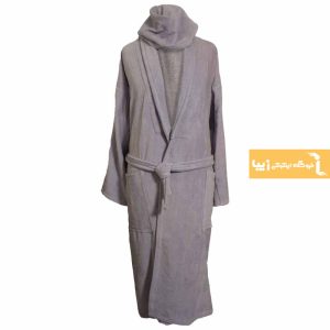 حوله تن پوش مدل دنیز رنگ طوسی