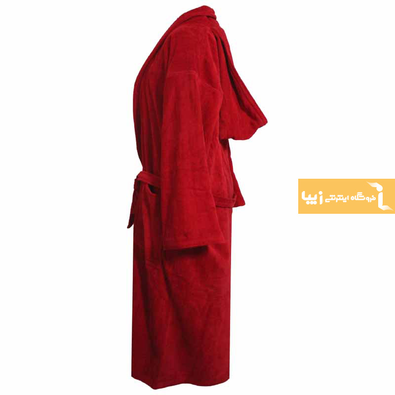 حوله تن پوش مدل دنیز رنگ قرمز