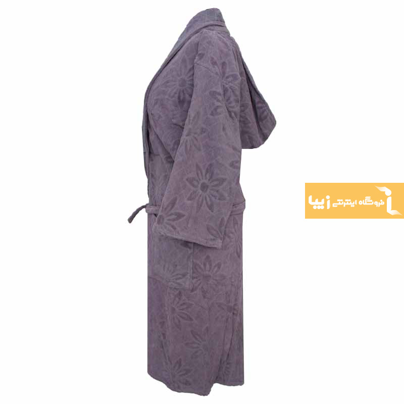 حوله تن پوش مدل سرانزا رنگ طوسی