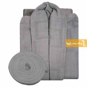 حوله تن پوش مدل کایرا رنگ طوسی
