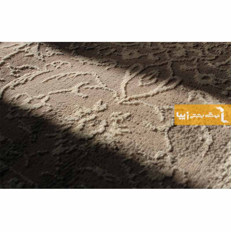 فرش گرد طرح رایکا زمینه فیلی
