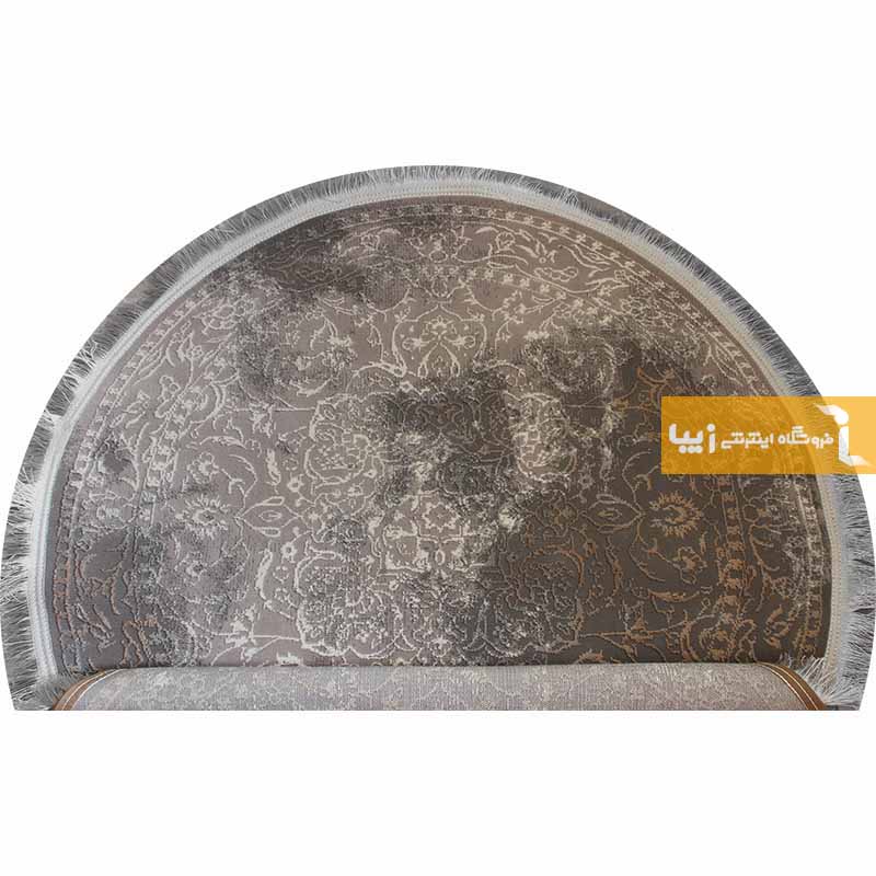 فرش گرد طرح رایکا زمینه فیلی