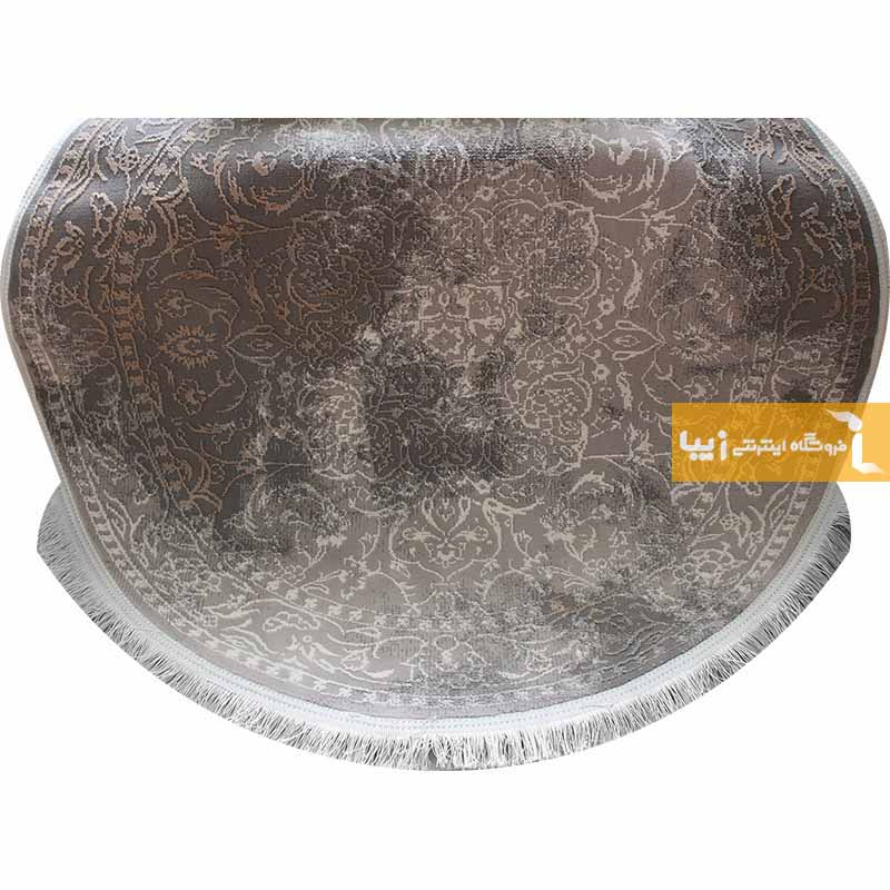فرش گرد طرح رایکا زمینه فیلی