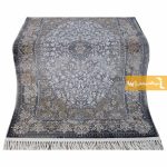 فرش طرح افشار زمینه طوسی