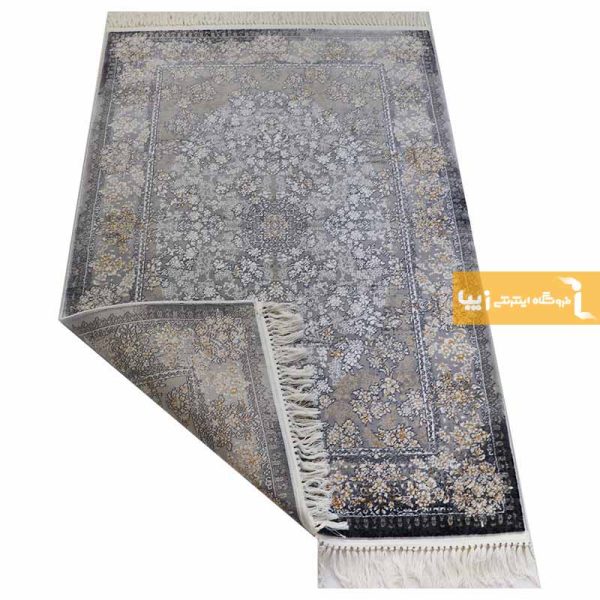 فرش طرح افشار زمینه طوسی