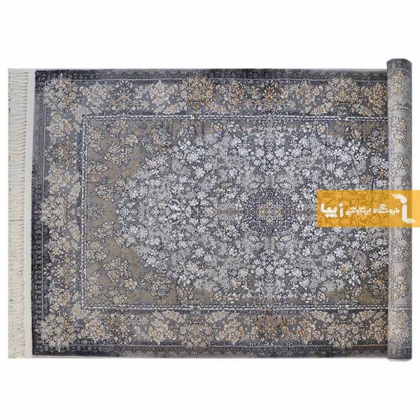 فرش طرح افشار زمینه طوسی
