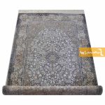 فرش طرح افشار زمینه طوسی