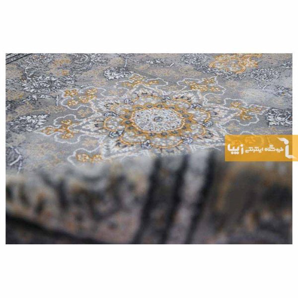 فرش طرح خطیبی زمینه طوسی