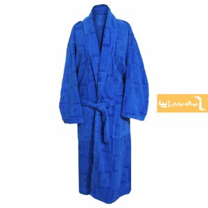حوله تن پوش آبی کاربنی ظرح کایرا2