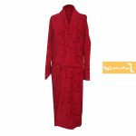 حوله تن پوش زرشکی طرح کایرا3