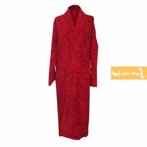 حوله تن پوش زرشکی طرح کایرا3