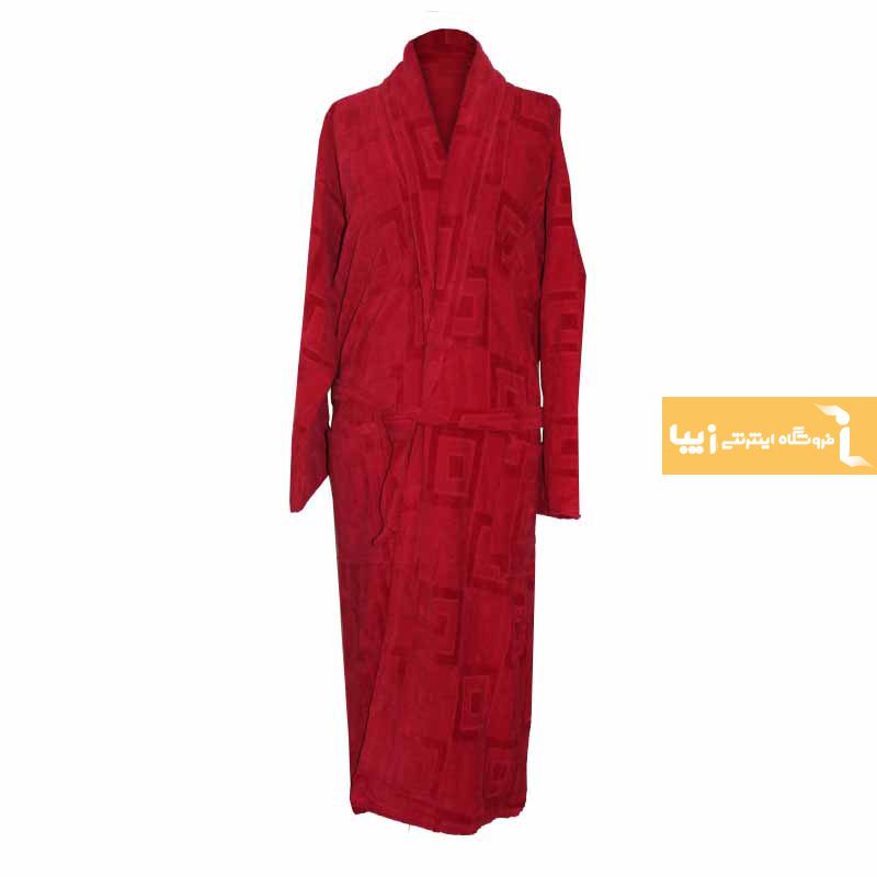 حوله تن پوش زرشکی طرح کایرا3
