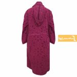 حوله تن پوش سرخابی طرح سرانزا2