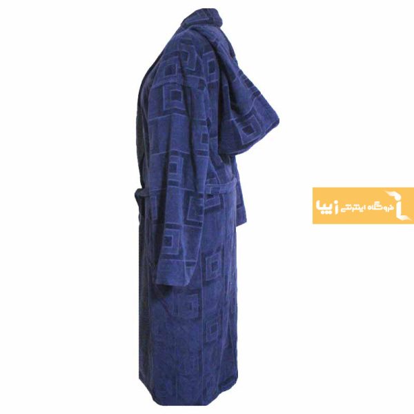 حوله تن پوش سرمه ای طرح کایرا2
