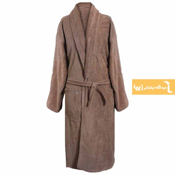 حوله تن پوش قهوه ای طرح دنیز4