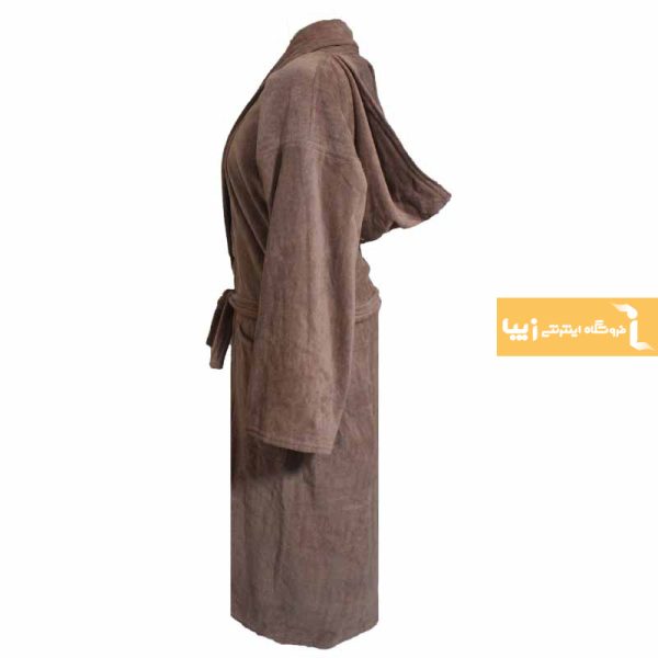 حوله تن پوش قهوه ای طرح دنیز2