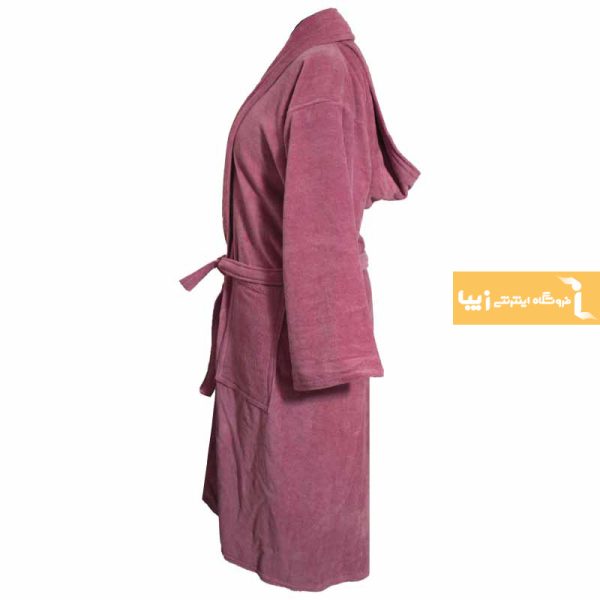 حوله تن پوش صورتی طرح دنیز3