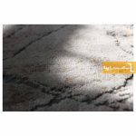 فرش گرد کرم طرح ماربل4