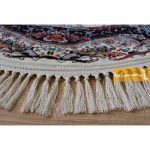 فرش گرد کرم طرح نیلا9