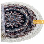 فرش گرد کرم طرح نیلا8