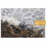 فرش گرد کرم طرح گلشن6