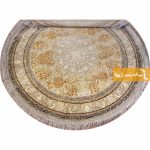 فرش گرد کرم طرح شاهکار13