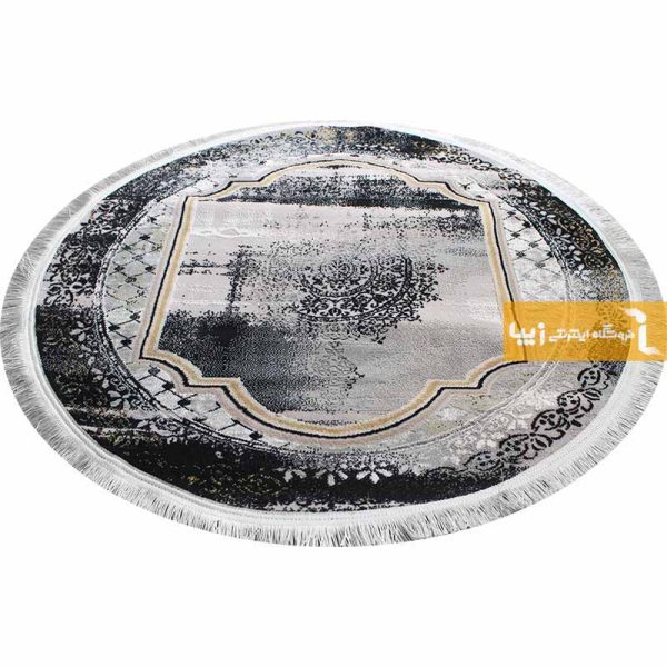 فرش گرد فیلی طرح آداک8