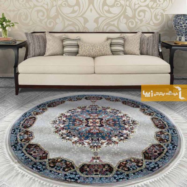 فرش گرد فیلی طرج هالیدی1
