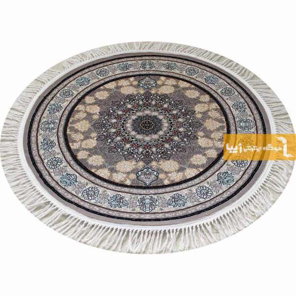 فرش گرد فیلی طرح اصفهان9