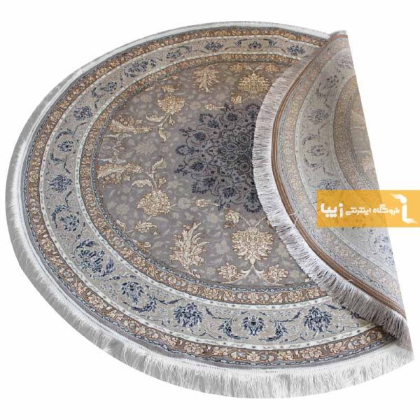 فرش گرد فیلی طرح شاهسوند2