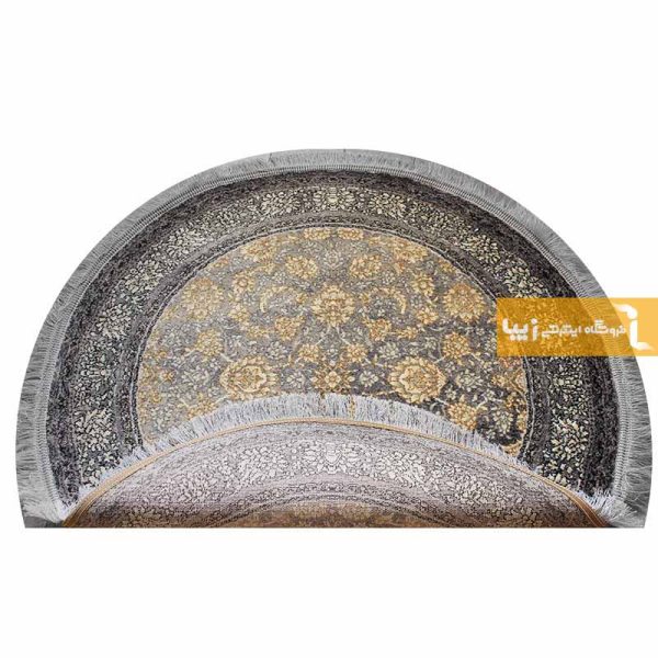 فرش گرد فیلی طرح افشان4