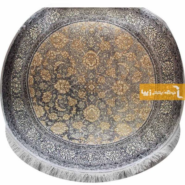 فرش گرد فیلی طرح افشان10