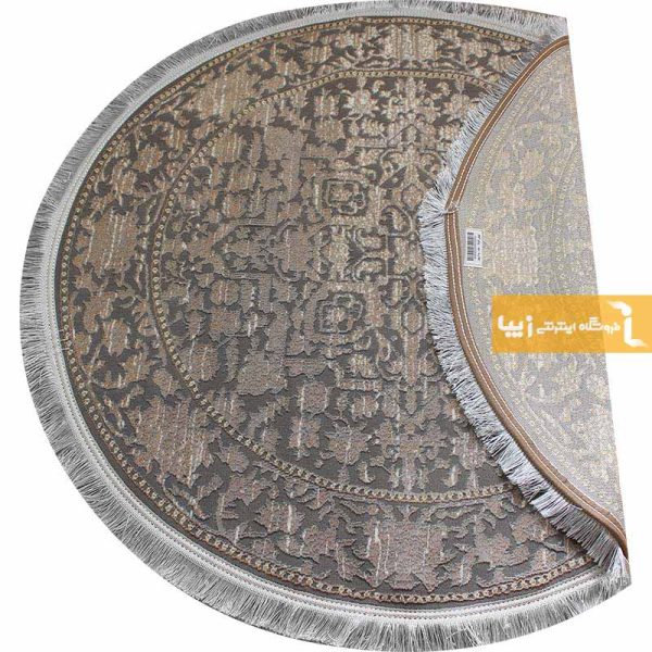 فرش گرد فیلی طرح سرو4