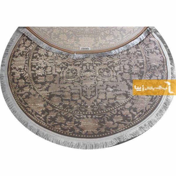 فرش گرد فیلی طرح سرو3