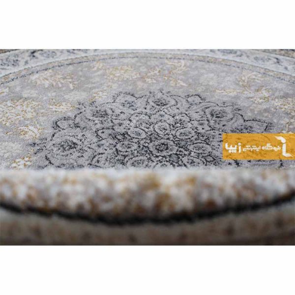 فرش گرد قیلی طرح شاهکار3