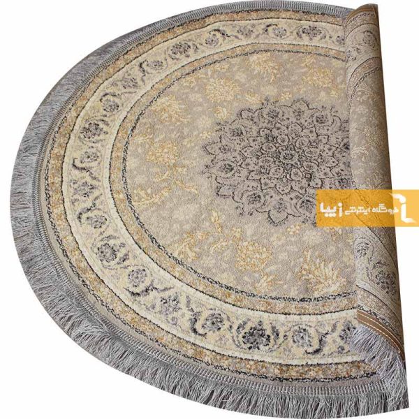 فرش گرد قیلی طرح شاهکار5