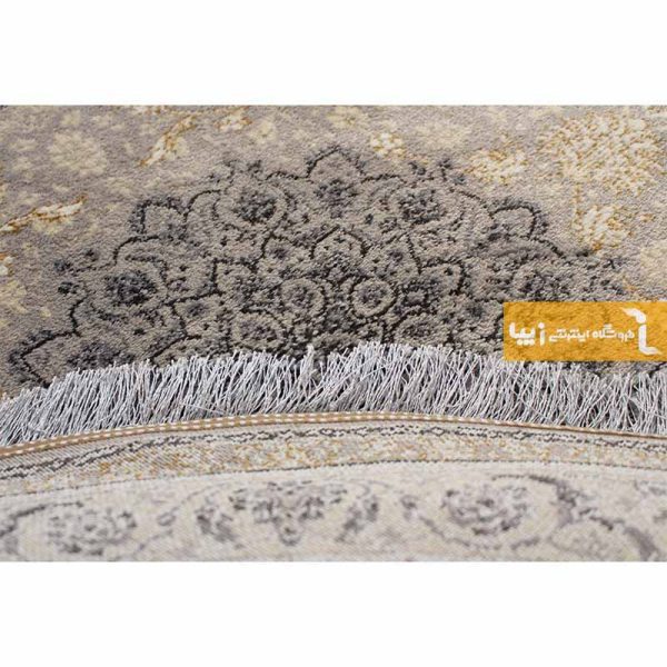 فرش گرد قیلی طرح شاهکار2