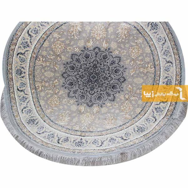 فرش گرد قیلی طرح شاهکار9