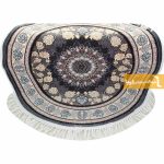 فرش گرد دودی طرح اصفهان10
