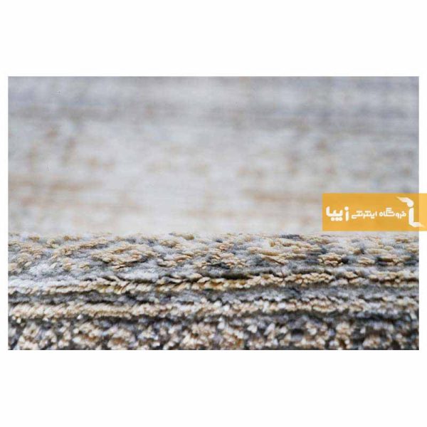 فرش گرد طوسی طرح مراکش6