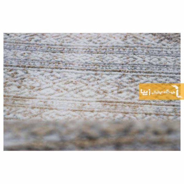 فرش گرد طوسی طرح مراکش7