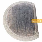 فرش گرد طوسی طرح پاسکال2