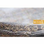 فرش گرد طوسی طرح پتینه12