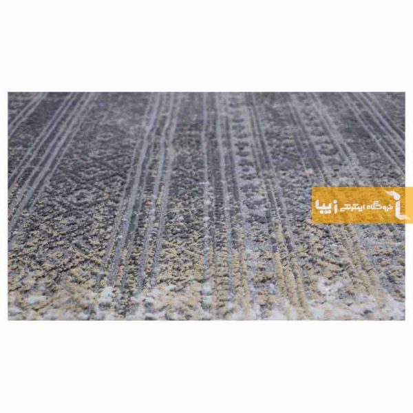 فرش گرد طوسی طرح طنجه6