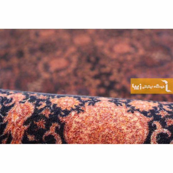 فرش گرد بنفش طرح آمیتیست8