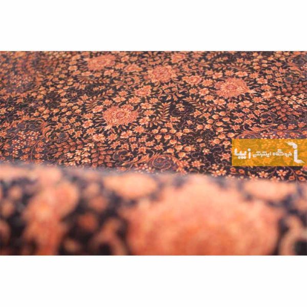 فرش گرد بنفش طرح آمیتیست7
