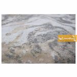 فرش بیضی کرم طرح کویر4