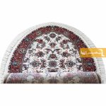 فرش بیضی کرم طرح صبا6