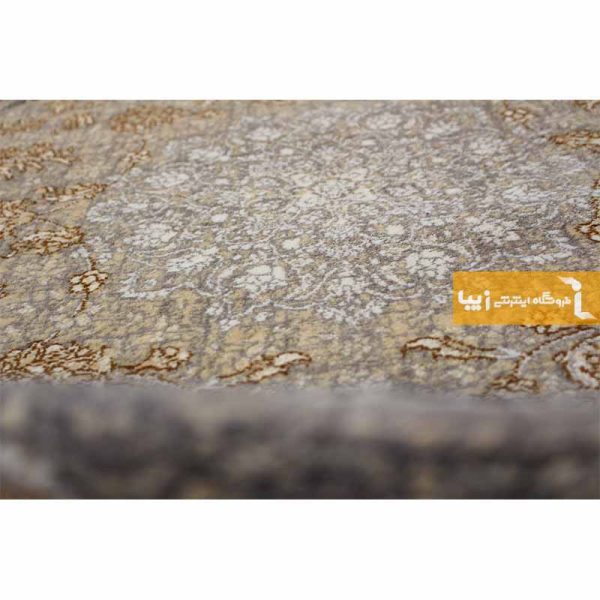 فرش بیضی کرم طرح شاهکار9